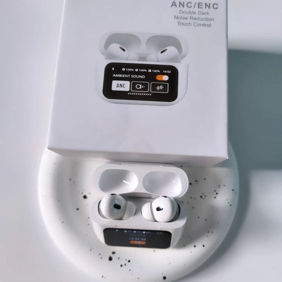 Air pods A9 pro with touch display